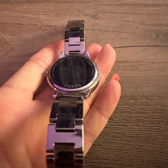 Women’s Jesse Fossil Watch White-Dial Glitz Dress - Picture 10 of 12